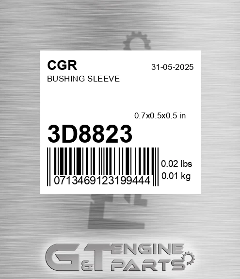 3D8823 CGR Bushing Sleeve