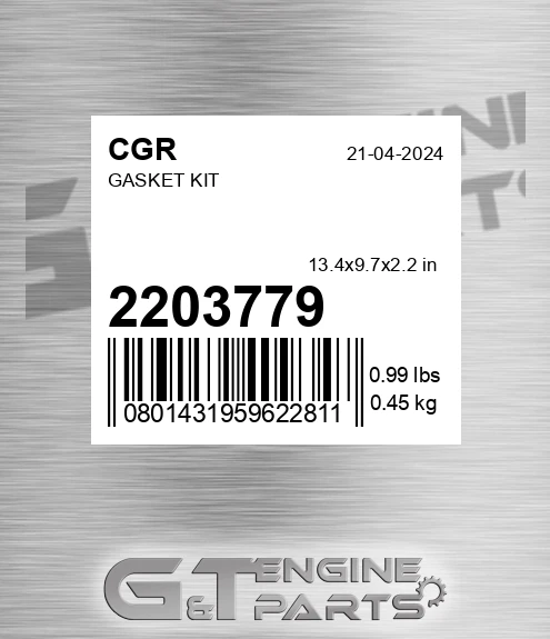 2203779 Gasket Kit for CGR