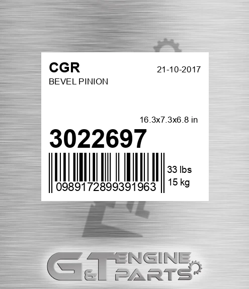 3022697 Bevel Pinion