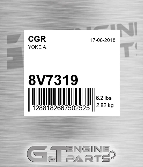 8V7319 CGR Yoke A.