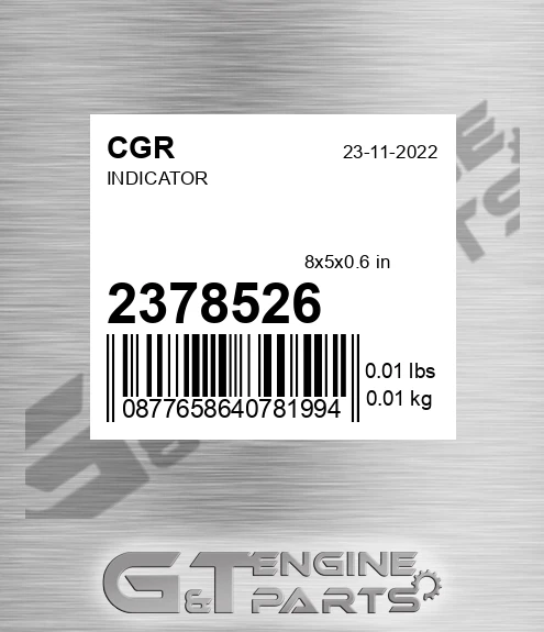 2378526 CGR Indicator