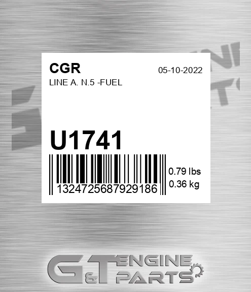 U1741 Line A. N.5 -fuel