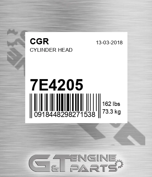 7E4205 Cylinder Head for CGR