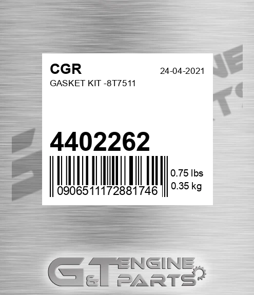 4402262 Gasket Kit -8t7511