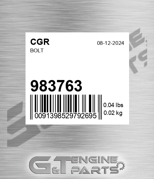 983763 Bolt