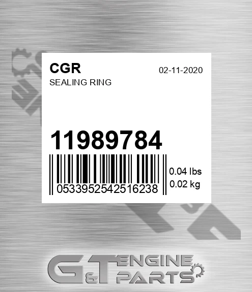 11989784 Sealing Ring