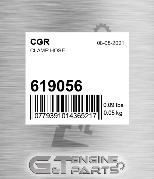 619056 Clamp Hose