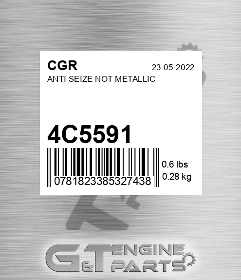 4C5591 CGR Anti Seize Not Metallic