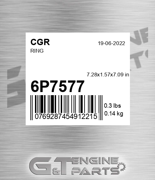6P7577 CGR Ring