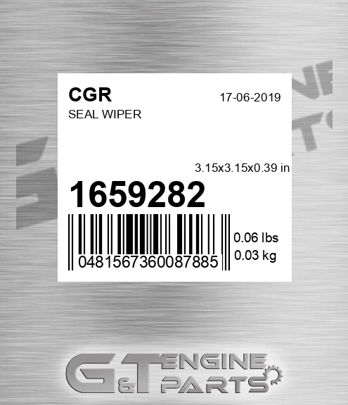 1659282 Seal Wiper