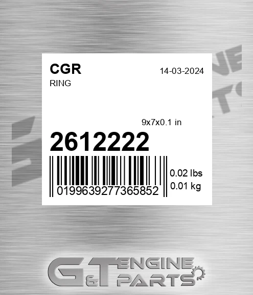2612222 Ring for CGR