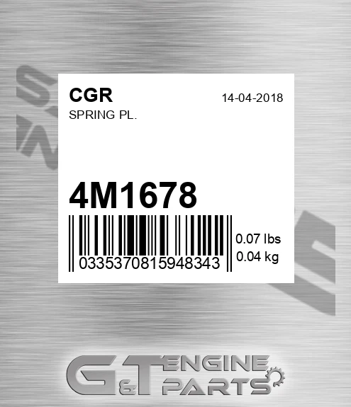 4M1678 Spring Pl.