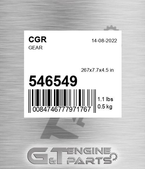 546549 Gear