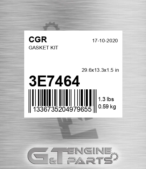 3E7464 CGR Gasket Kit