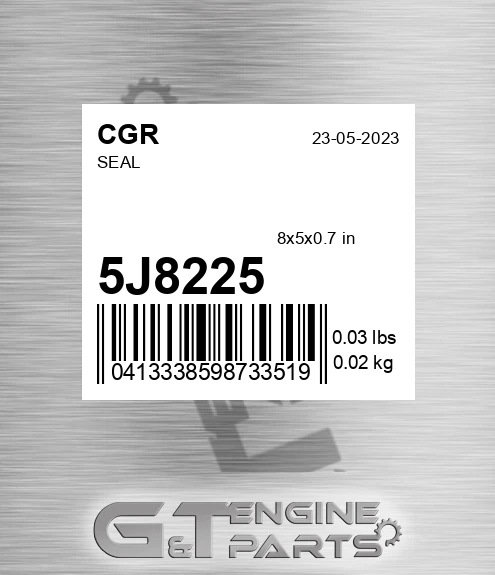 5J8225 CGR Seal