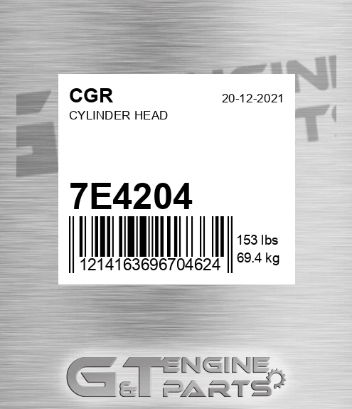 7E4204 Cylinder Head