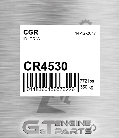 CR4530 Idler W.