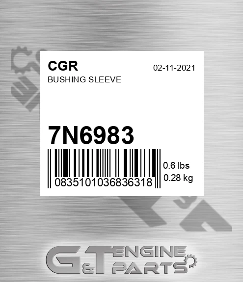 7N6983 CGR Bushing Sleeve