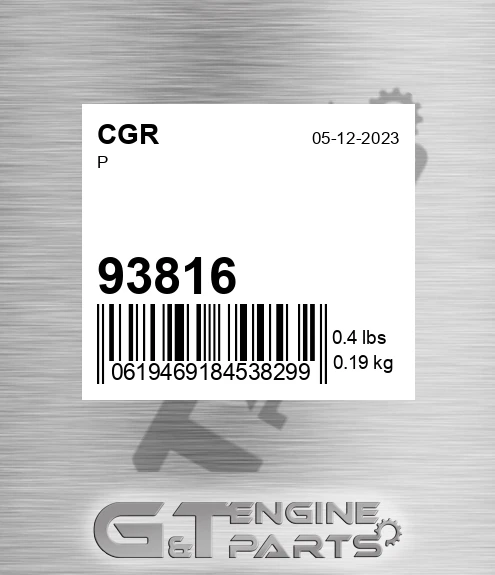 93816 P