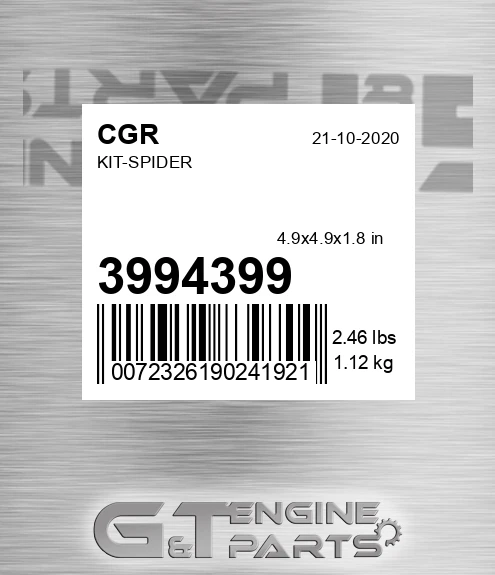 3994399 Kit-spider for CGR