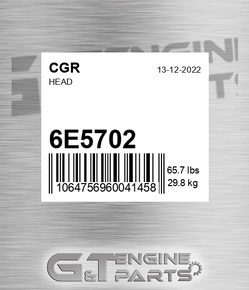 6E5702 Head