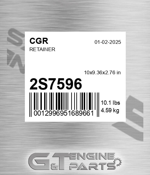 2S7596 CGR Retainer