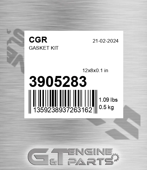 3905283 Gasket Kit