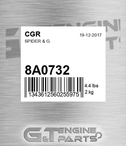 8A0732 CGR Spider & G.