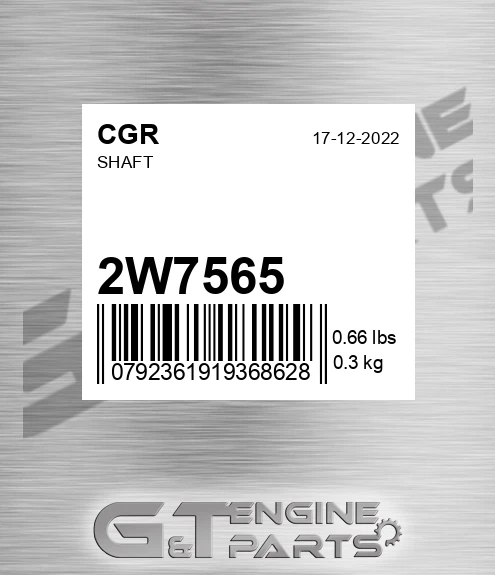 2W7565 Shaft