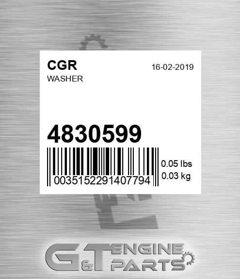 4830599 Washer