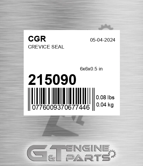 215090 Crevice Seal