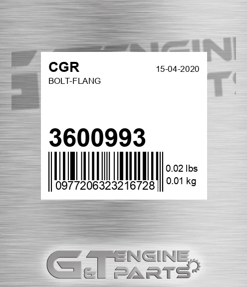 3600993 Bolt-flang