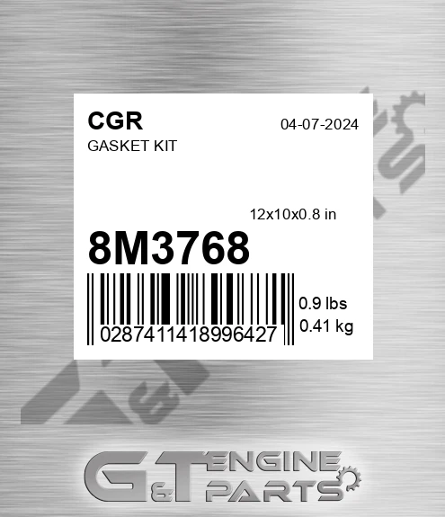 8M3768 CGR Gasket Kit