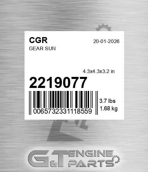 2219077 CGR Gear Sun
