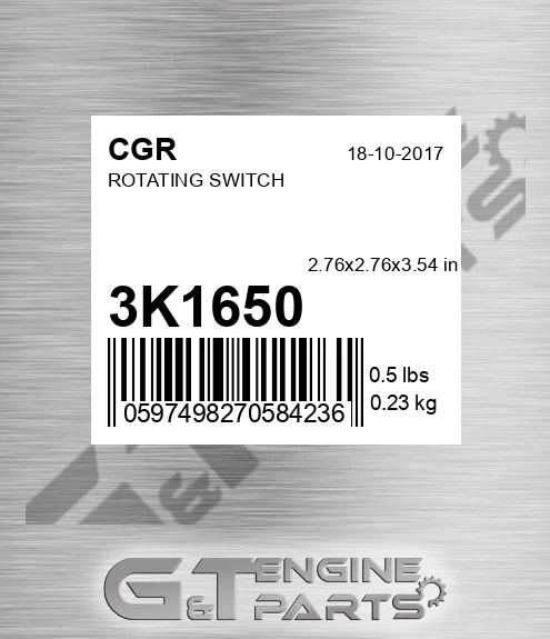 3K1650 CGR Rotating Switch