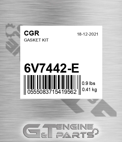 6V7442-E Gasket Kit