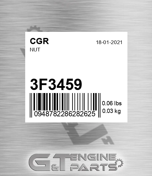 3F3459 Nut