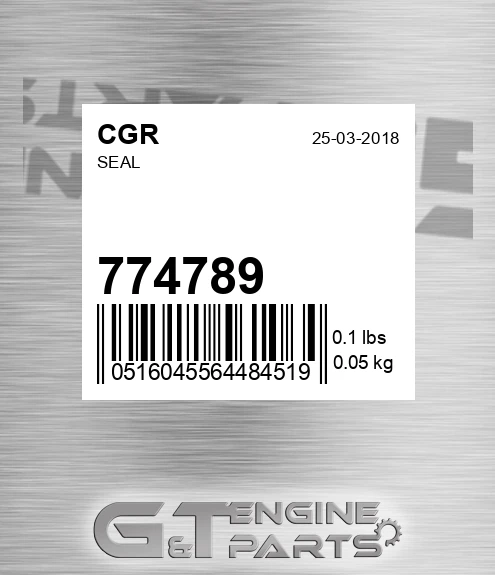 774789 CGR Seal