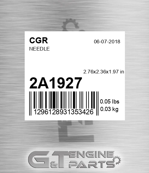 2A1927 CGR Needle