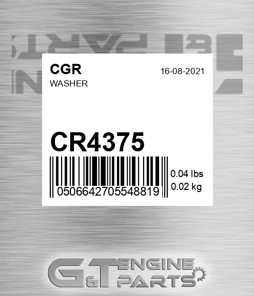 CR4375 Washer