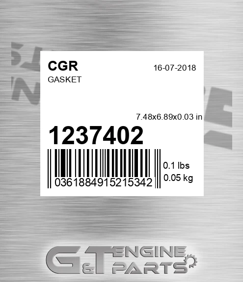 1237402 Gasket