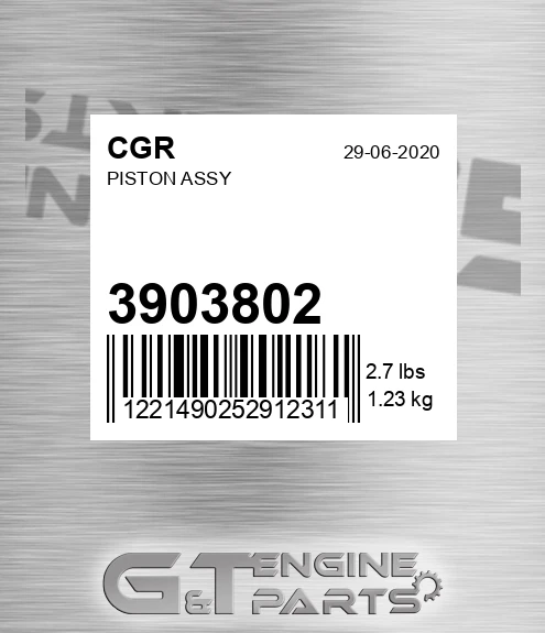 3903802 Piston Assy