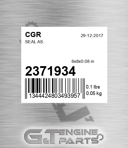 2371934 CGR Seal As.