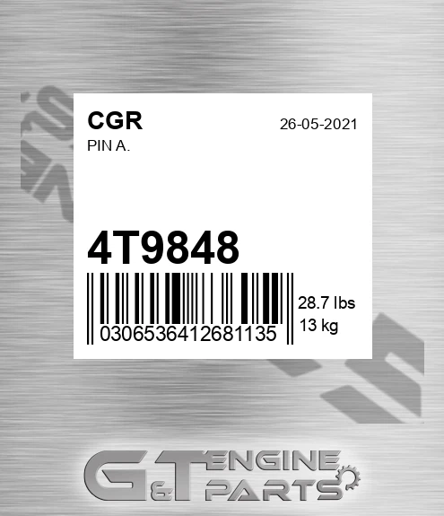 4T9848 Pin A.