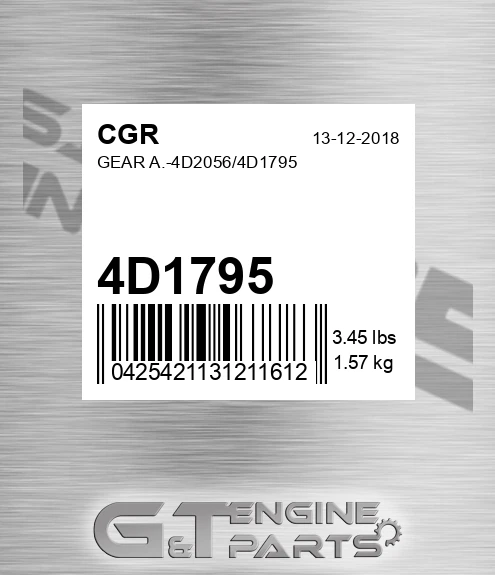 4D1795 Gear A.-4d2056/
