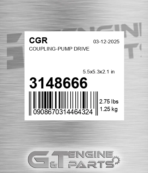 3148666 Coupling-pump Drive