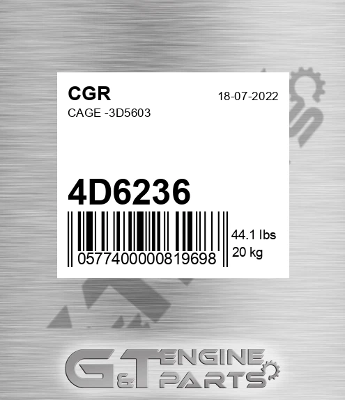 4D6236 CGR Cage -3d5603
