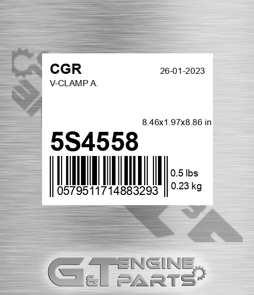 5S4558 CGR V-clamp A.