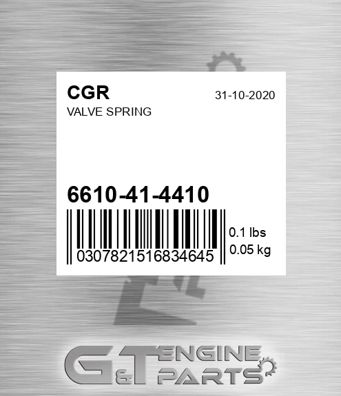 6610-41-4410 Valve Spring