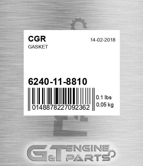 6240-11-8810 Gasket